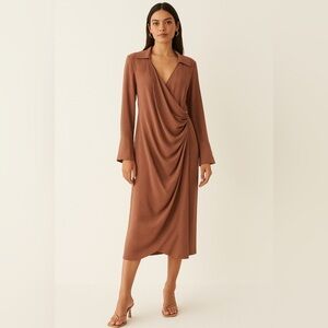ASOS DESIGN Wrap Dress - Size US 16 Tall
